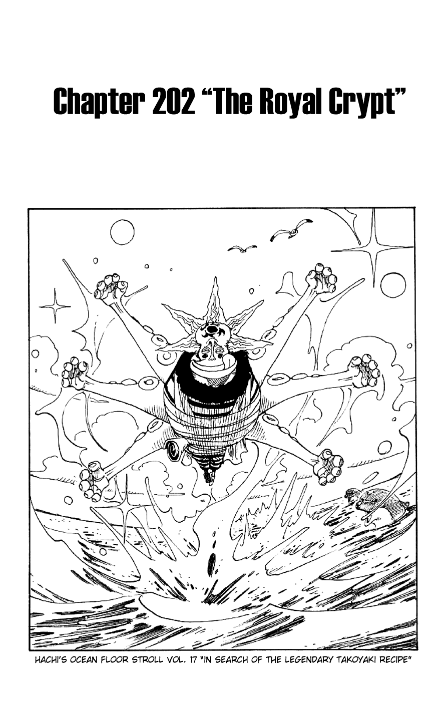 One Piece, Chapter 202 image 01